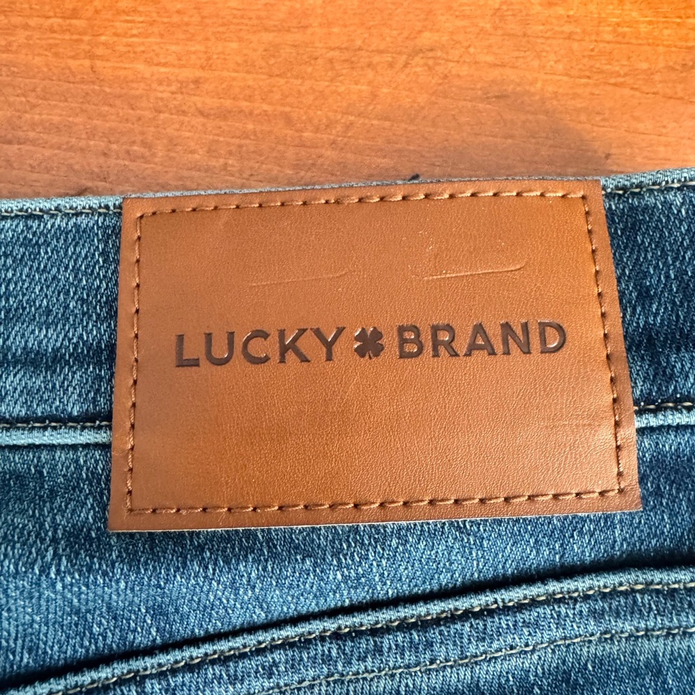 Lucky Brand Dark Wash Straight Jeans - Picture 4 of 5